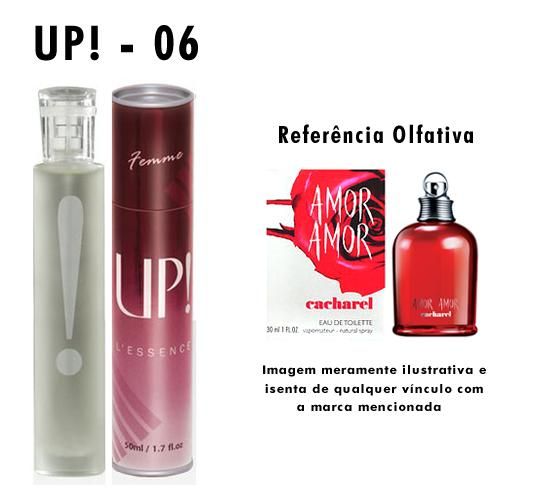 UP!06 Perfume Frutal Amor Amor (Cereja/Musk)